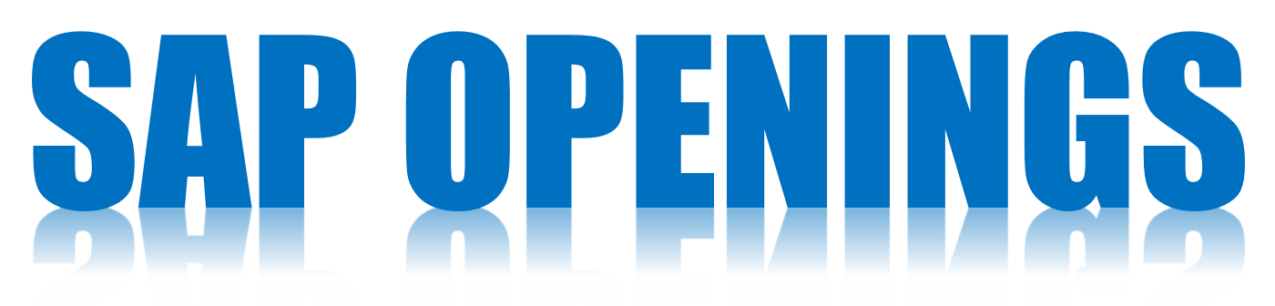SAP Openings